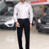Honda Sales Staff Uniform White Strip Lining Shirt